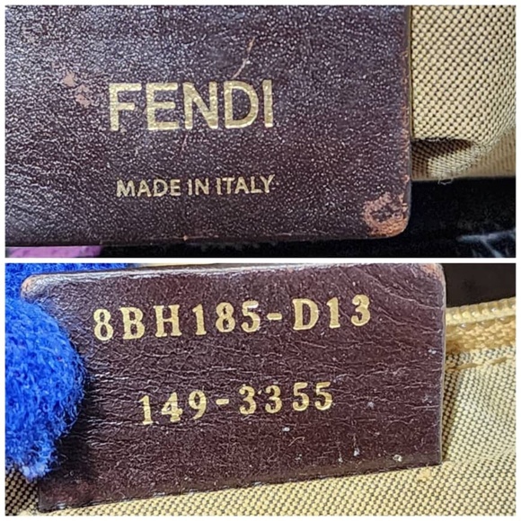 Authentic Fendi Multicolored Zucca Coated Canvas Large Roll Tote Bag - Picture 11 of 15